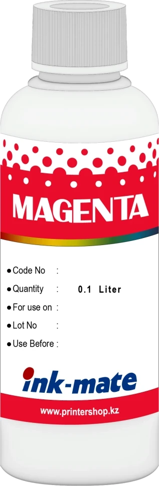 Чернила водорастворимые Ink-Mate CIMB-275 Magenta для Canon PIXMA G1900/2900/3900 100мл, фото 1