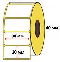 Термоэтикетка самоклеящаяся 29х20 (Этикет лента)