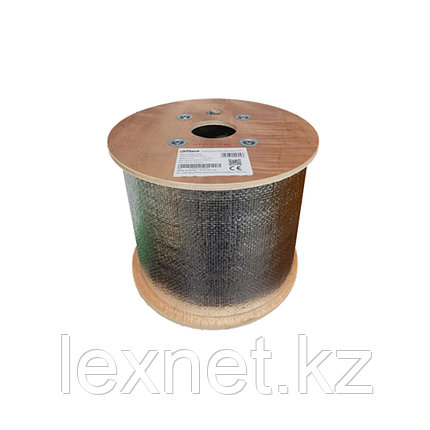 Кабель сетевой, Dahua, DH-PFM920I-5EF-C, Cat.5e, FTP, 4x2x1/0.52мм, PVC, 305 м/б, фото 1