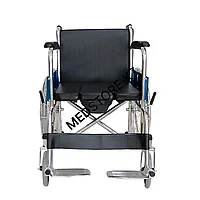 Кресло инвалидное механическое, модель HQ608, с санитарным оснащением