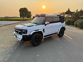 Обвес для Jetour Traveller T2 Капот Решетка радиатора Передний бампер в сборе Люстра на крышу Расширители арок Накладки на двери