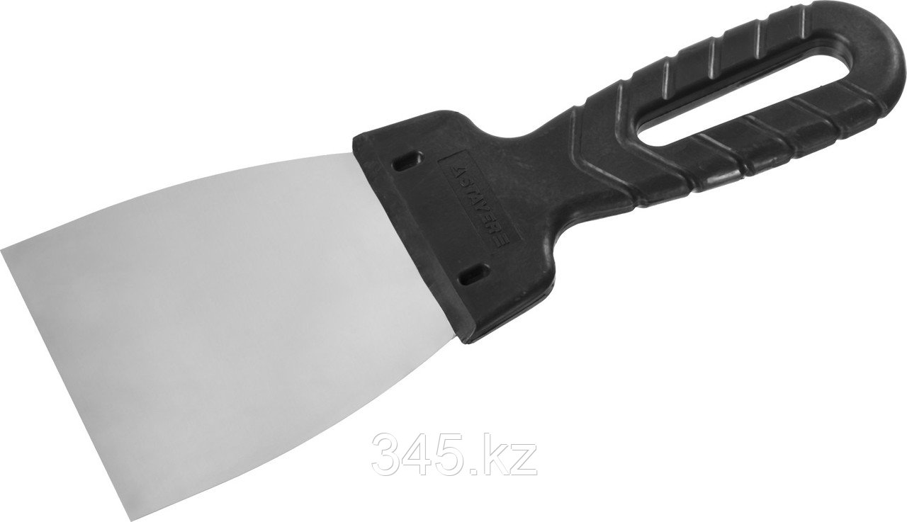 STAYER PROFlat, 80 мм, пластиковая ручка, нержавеющий шпатель, Professional (1008-08)