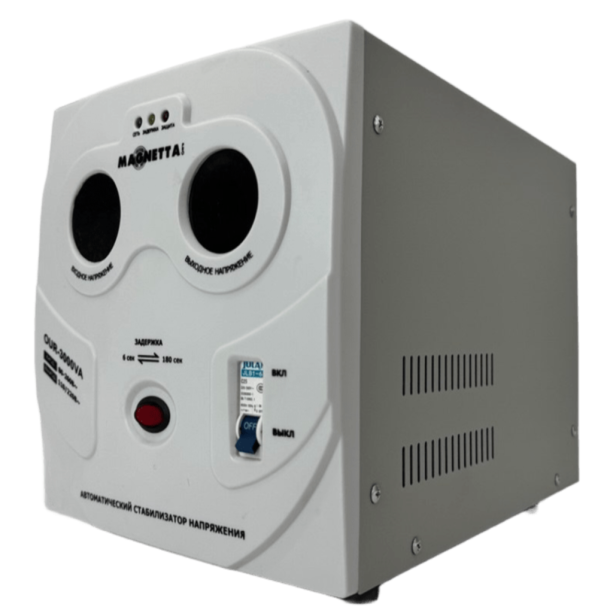 Magnetta, OUR-3000VA, Стабилизатор напряжения релейный, напольный, фото 1