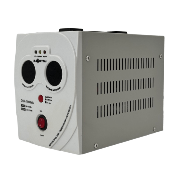 Magnetta, OUR-1000VA, Стабилизатор напряжения релейный, напольный, фото 1