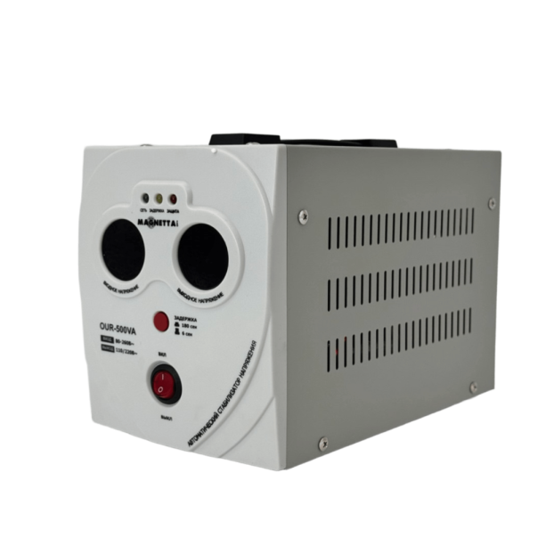 MAGNETTA OUR-500VA, СТАБИЛИЗАТОР НАПРЯЖЕНИЯ РЕЛЕЙНЫЙ, НАПОЛЬНЫЙ
