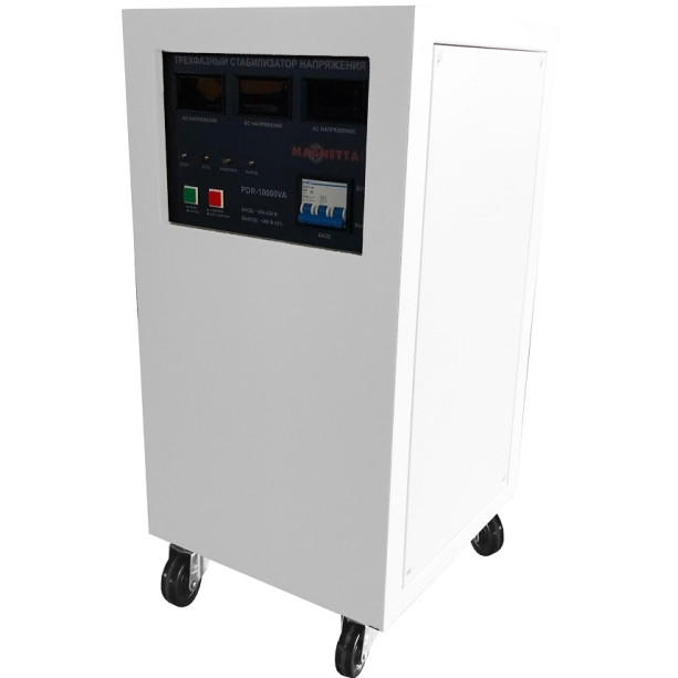 Magnetta, PDR-10000VA, Стабилизатор напряжения сервоприводный, напольный (PDR-10KVA), фото 1