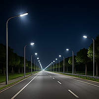 Консольный светильник LED 250W 6500К 22500lm с линзой, фото 4