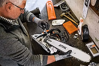 Ремонт и обслуживание механических пил