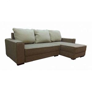 Диван угловой с двумя подлокотниками