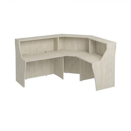 Стойка ресепшен угловая с вырезом левая/правая, фото 1