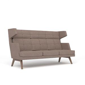 Диван 3-местный высокий