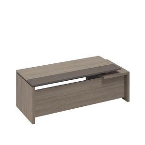 Стол руководителя с тумбой 3-ящичной с замком левый