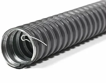 Металлорукав в ПВХ изоляции Р3-ЦП нг LS 50 (15 м/уп.) с протяжкой ГОФРОМАТИК