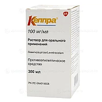 Кеппра Сироп, 100 мг/300 мл