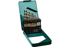 Набор сверл по металлу HSS-Co(8%), сталь М42(S2-10-1-8), 13шт, KRAFTOOL COBALT (1.5-6.5мм)