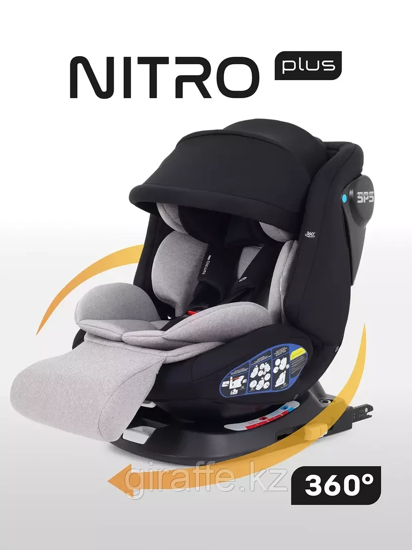 Автокресло RANT "NITRO PLUS" isofix (Beige), группа 0+-1-2-3 (0-36 кг, фото 1