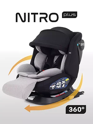 Автокресло RANT "NITRO PLUS" isofix (Beige), группа 0+-1-2-3 (0-36 кг