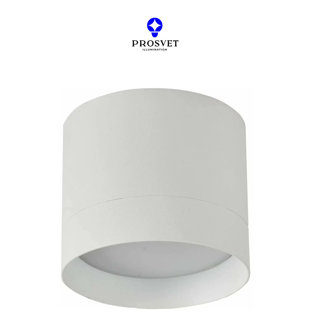 LED Светильник накладной GX53 - 8270 белый PROSVET