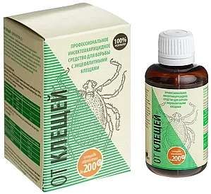 Концентрат от клещей 50мл инсектицид Профф ООО Гарант