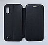 Чехол-книжка для Samsung A01 черная, фото 3