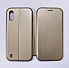 Чехол-книжка для Samsung A01 золотистая, фото 3