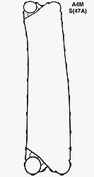 Уплотнения прокладки для пластин теплообменника ARES -A4M (S47)