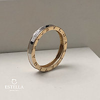 Estella кольцо золото Италия желтый золото размер 17 вес 2.2 г золото, без вставок