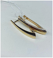 Серьги Crystal 22--205 вес 4.33 г золото, без вставок