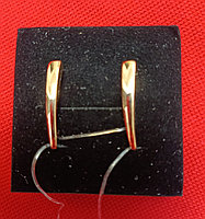 Серьги Crystal 333--111 вес 2.34 г золото, без вставок