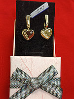 Серьги Crystal 1111--545 вес 3.75 г золото, фианит