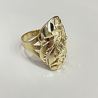 Estella кольцо золото алтын жүзік италия 14k размер 20 вес 3.68 г золото, без вставок