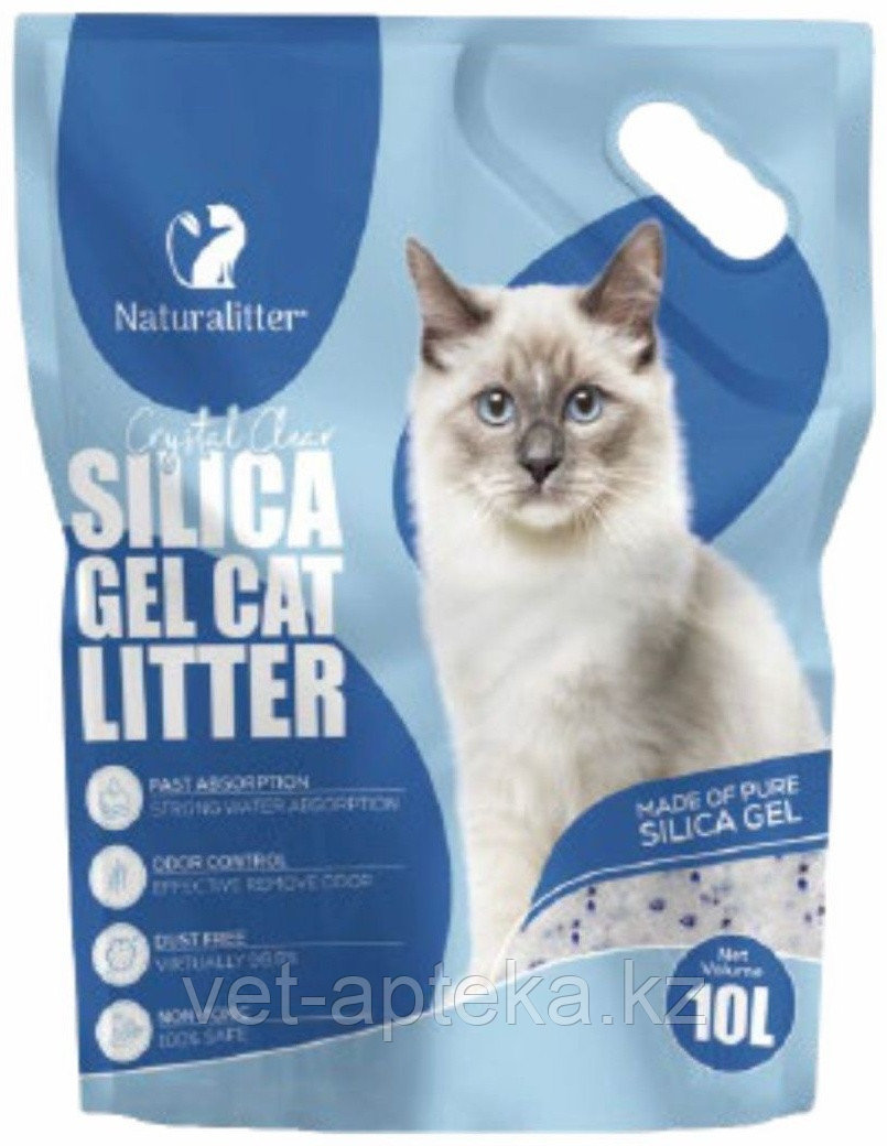 Naturalitter 10л Оригинал силикагель 4кг