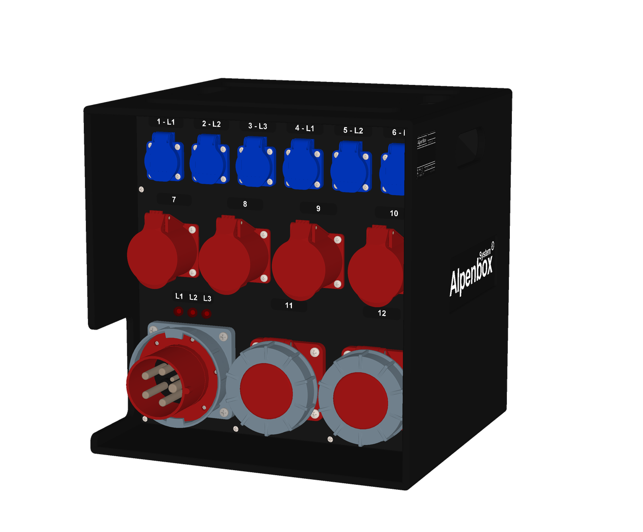 1070326 Распределительное устройство AlpenBox System 125Ампер