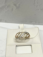 DiamonD 874648237 размер 18.5 вес 1.65 г золото, фианит