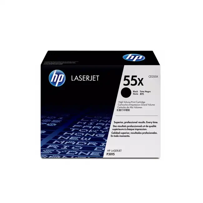 Картридж лазерный HP CE255X черный для Laser Jet P3015/P3011 12500 страниц повышенной емкости