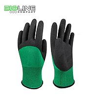 Перчатки обливная ладонь из латекса синтетика класс №4