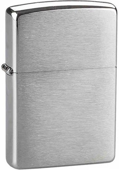 Zippo бензиновая зажигалка 200 серебристый
