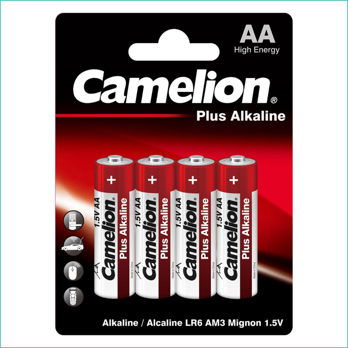 Батарейки AAA 1.5V "Camelion" (мизинчиковые) 4 шт.