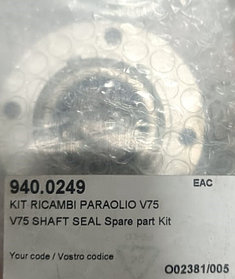 Набор уплотнений вала для компресора V75 VMC 940.0249