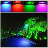 Прожектор с датчиком движения RGB 100W, фото 5