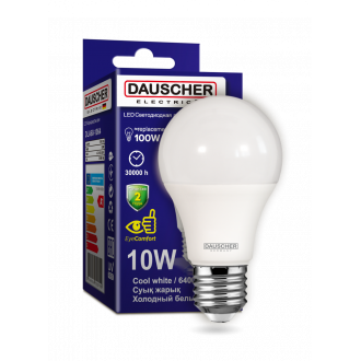 Лампа светодиодная DAUSCHER LED A60 10W E27 6400К