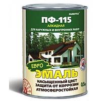 Эмаль FARBITEX ПФ-115 красная 2,7кг алкидная