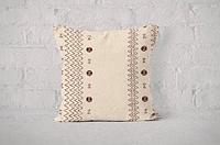 Подушка ВАСИЛИСА 40х40 п/л отб наб. гл.кр Этника 2 беж 175014