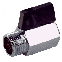 Кран FADO шаровой мини 15 1/2 НВ KM02