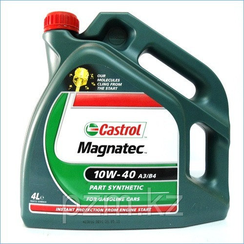 Полусинтетическое моторное масло CASTROL Magnatec 10W-40 A3/B3 4 литрa