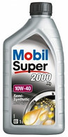 Полусинтетическое моторное масло MOBIL SUPER 2000 10W-40 1 литр