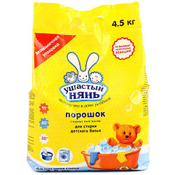Стиральный порошок Ушастый Нянь 4.5 кг.
