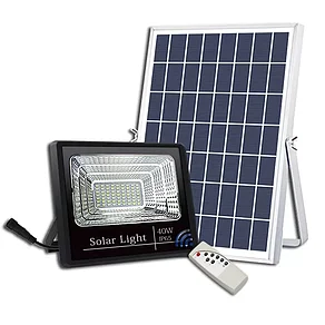 Прожектор с солнечной батареей 40 W