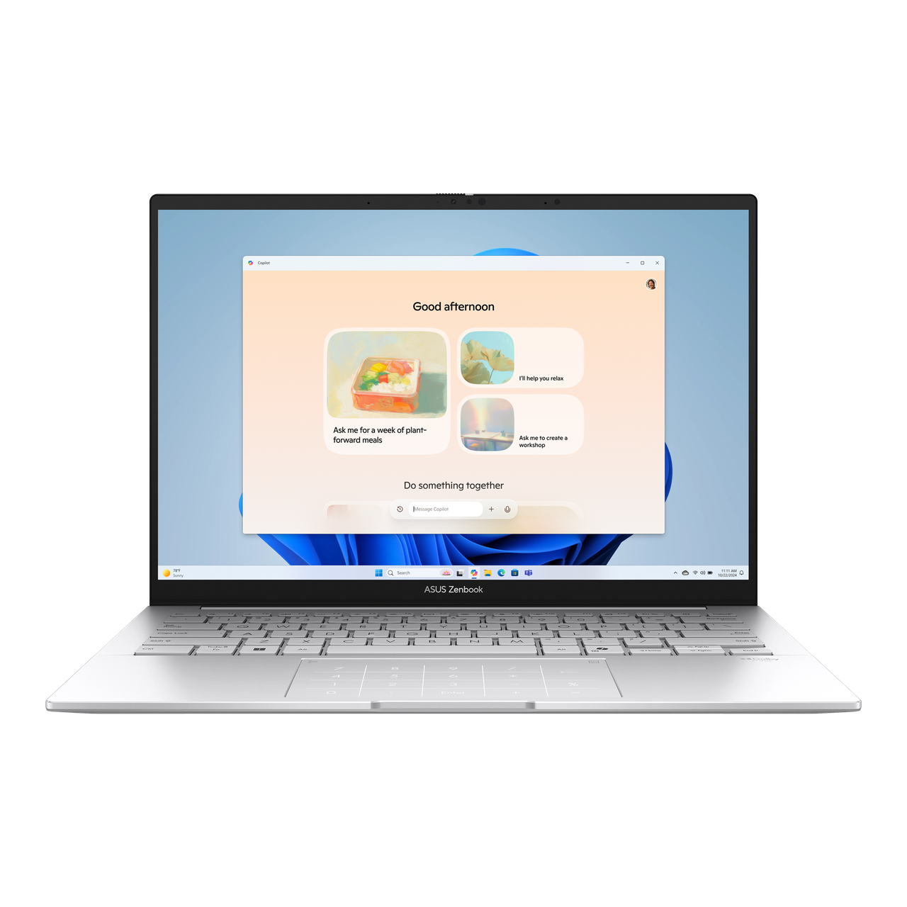 Ноутбук Asus Zenbook 14 UX3405CA-PP157W 14" Core Ultra 9 285H/16Gb/1Tb SSD/Win11Home (90NB14W2-M00LP0)