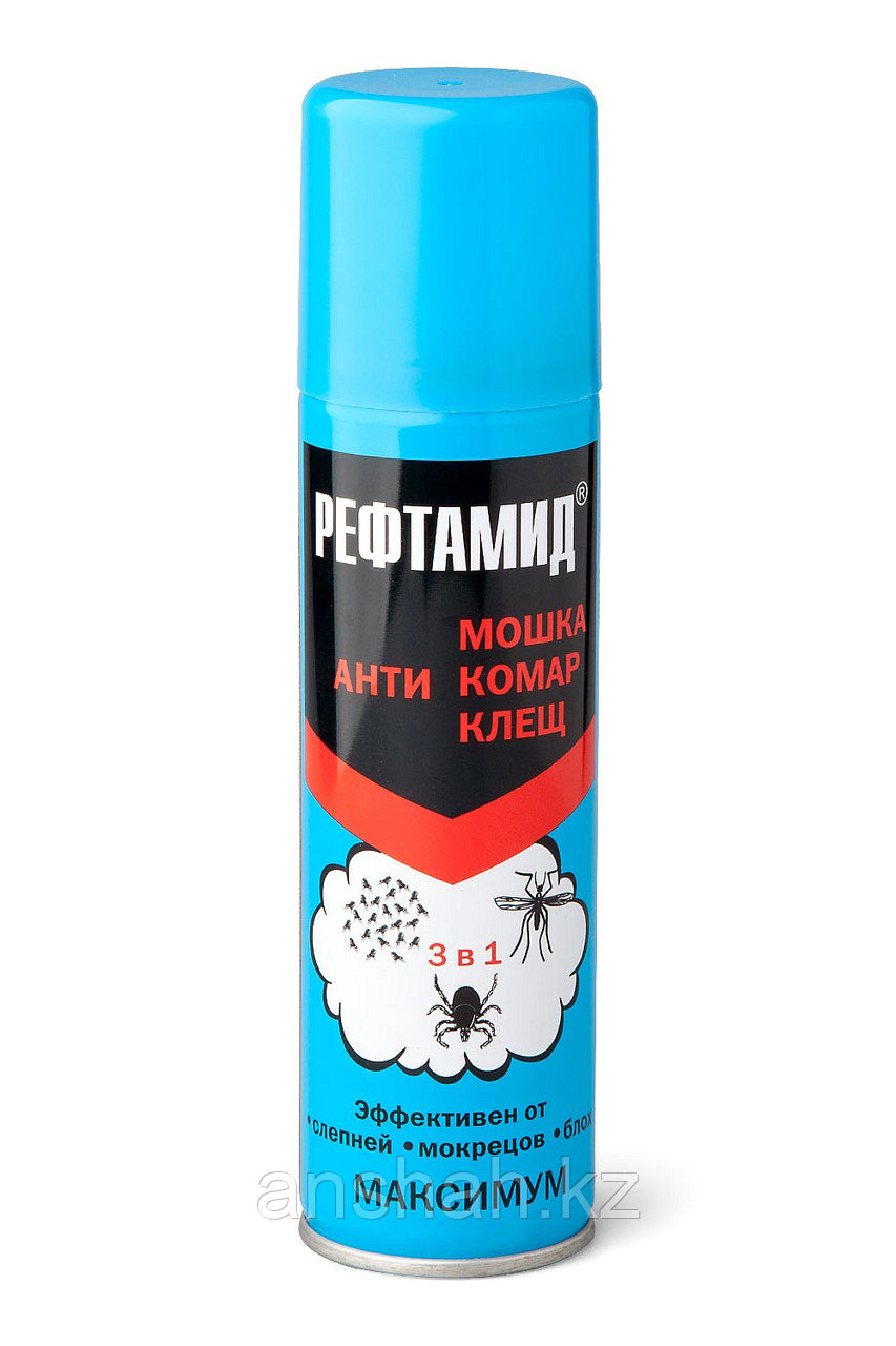 Аэрозоль Рефтамид От комаров клещей и мошек